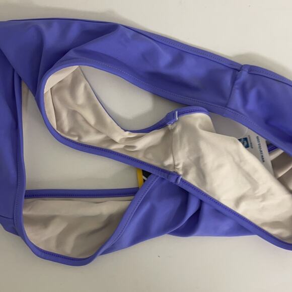 FABLETICS Swim Bajan Hipster Bikini Bottom Purple Athletic Beach Medium NWT - Picture 9 of 11